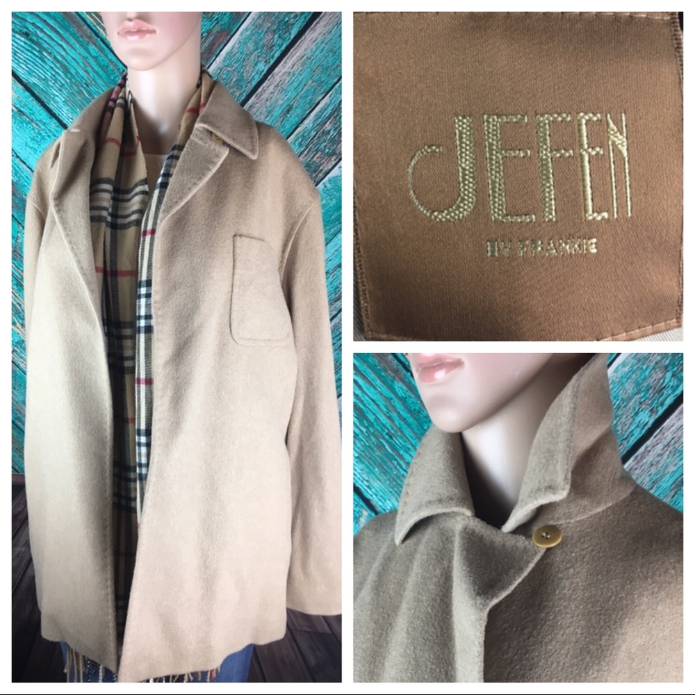 Jeffen By Frankie Camel Colored Coat